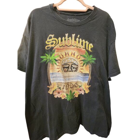 Sublime 1996 Logo Official punk rock Official T-Shirt XL *Good condition - Picture 1 of 3